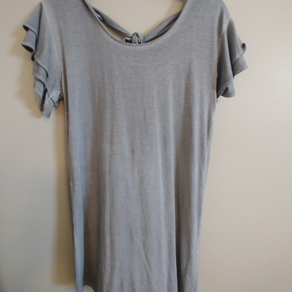 Tie back tunic
